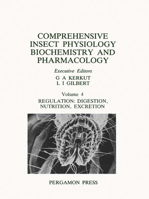 cover image of Comprehensive Insect Physiology, Volume 4